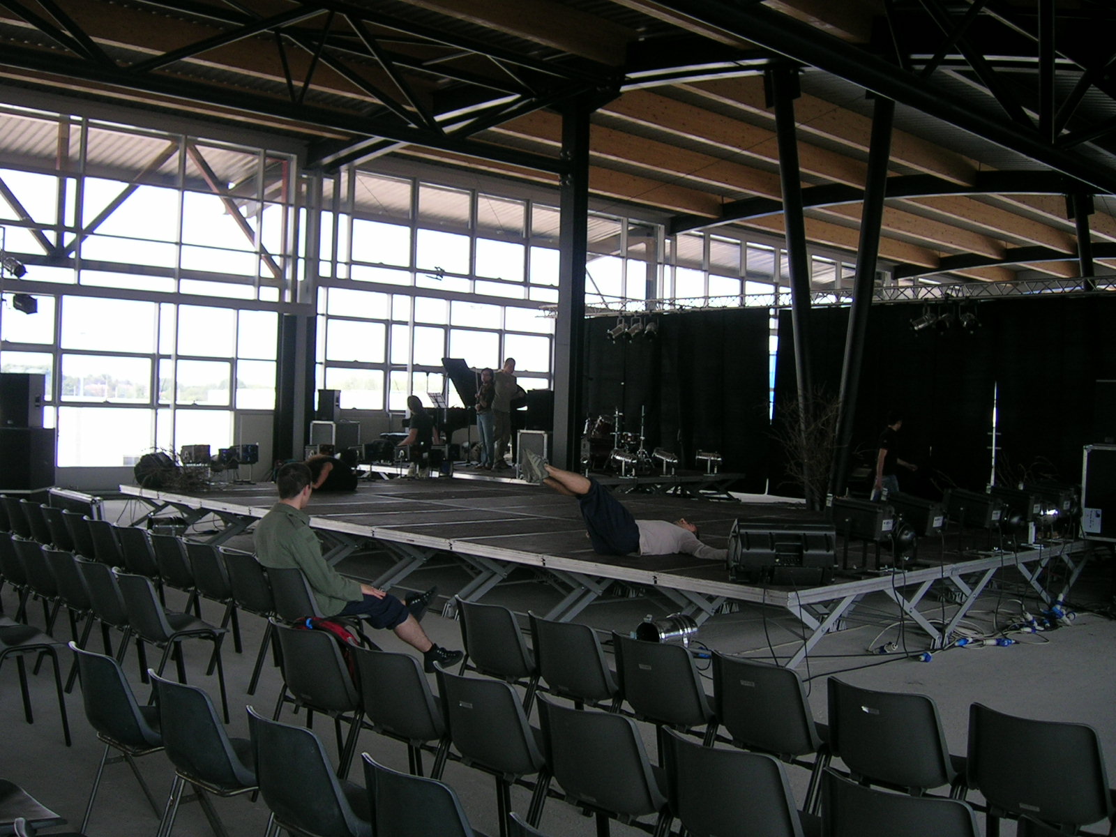 Il palco completo